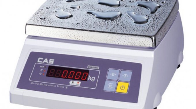 Cân Chống Nước SW-1WR 5kg/10kg/20kg CAS Hàn Quốc