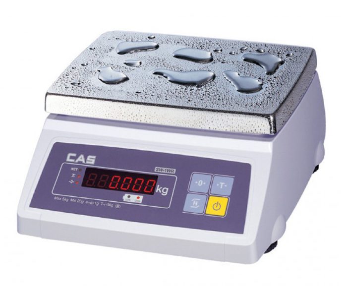 Cân Chống Nước SW-1WR 5kg/10kg/20kg CAS Hàn Quốc Cân Chống Nước SW-1WR 5kg/10kg/20kg CAS Hàn Quốc