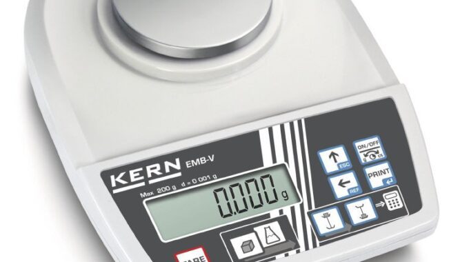 [Cân Kern] Cân phân tích 3 số lẻ (200g/0,001g) EMB 200-3V Kern