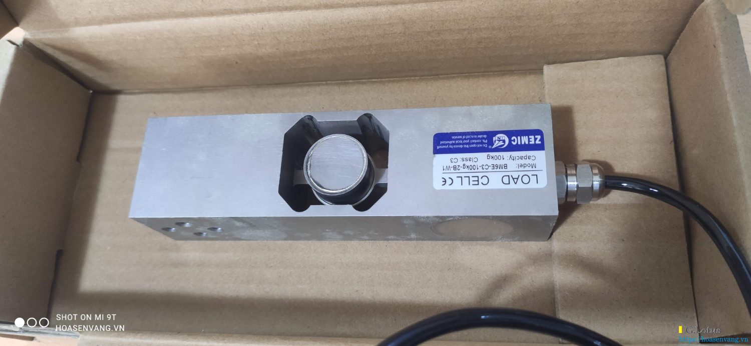 Loadcell Zemic BM6E cảm ứng tải 100kg ứng dụng Ngành thủy sản