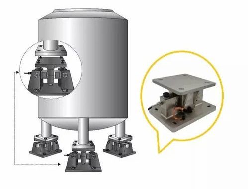 Mục tiêu loại Cân bồn định lượng chất lỏng dạng đứng 15 tấn