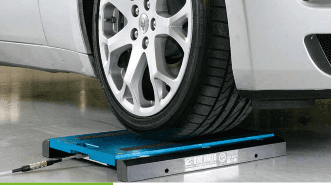 Ra mắt dòng WWS Cân xe tải xách tay Dini Argeo cân động xe tải