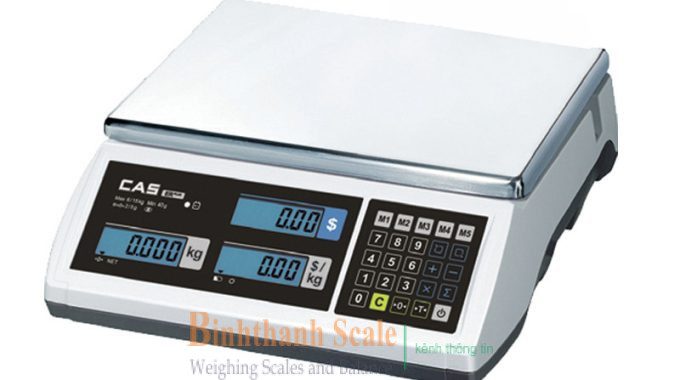 Cân bán lẻ ER-plus – cân siêu thị CAS Cân bán lẻ ER-plus – cân siêu thị CAS