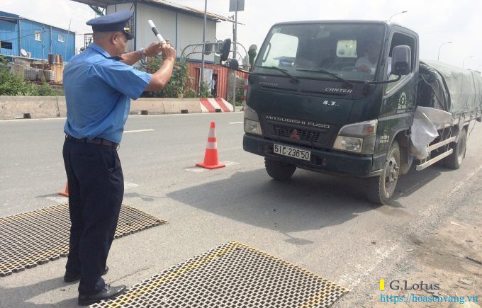 Thực hiện xử lý TP.HCM phạt nguội vận chuyển quá tải ở 3 trạm cân hiện đại