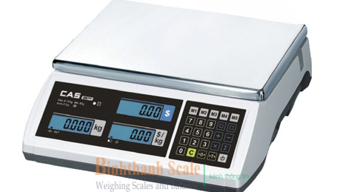 Cân bán lẻ ER-plus – cân siêu thị CAS Cân bán lẻ ER-plus – cân siêu thị CAS
