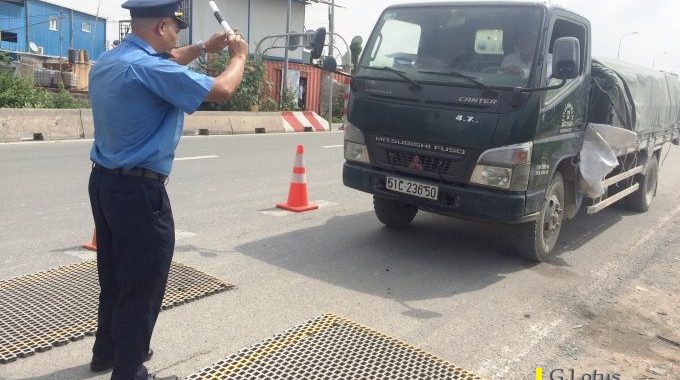 Thực hiện xử lý TP.HCM phạt nguội vận chuyển quá tải ở 3 trạm cân hiện đại
