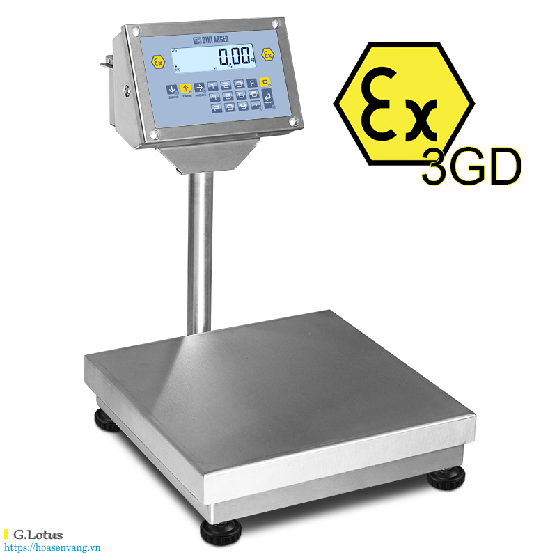 ⚖️ Cân bàn chống cháy nổ Dini Argeo – Bảo vệ tối đa Chuẩn ATEX 🚀