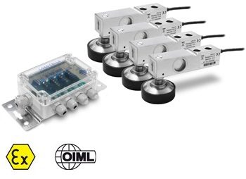 Bộ Kit Loadcell PLX1K-1 đầu ra 1000 Ohm cho cân bàn