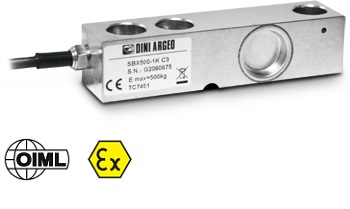 SBX-1K-500-2000 Loadcell Shear Beam Tải Trọng 500kg Đến 2000kg