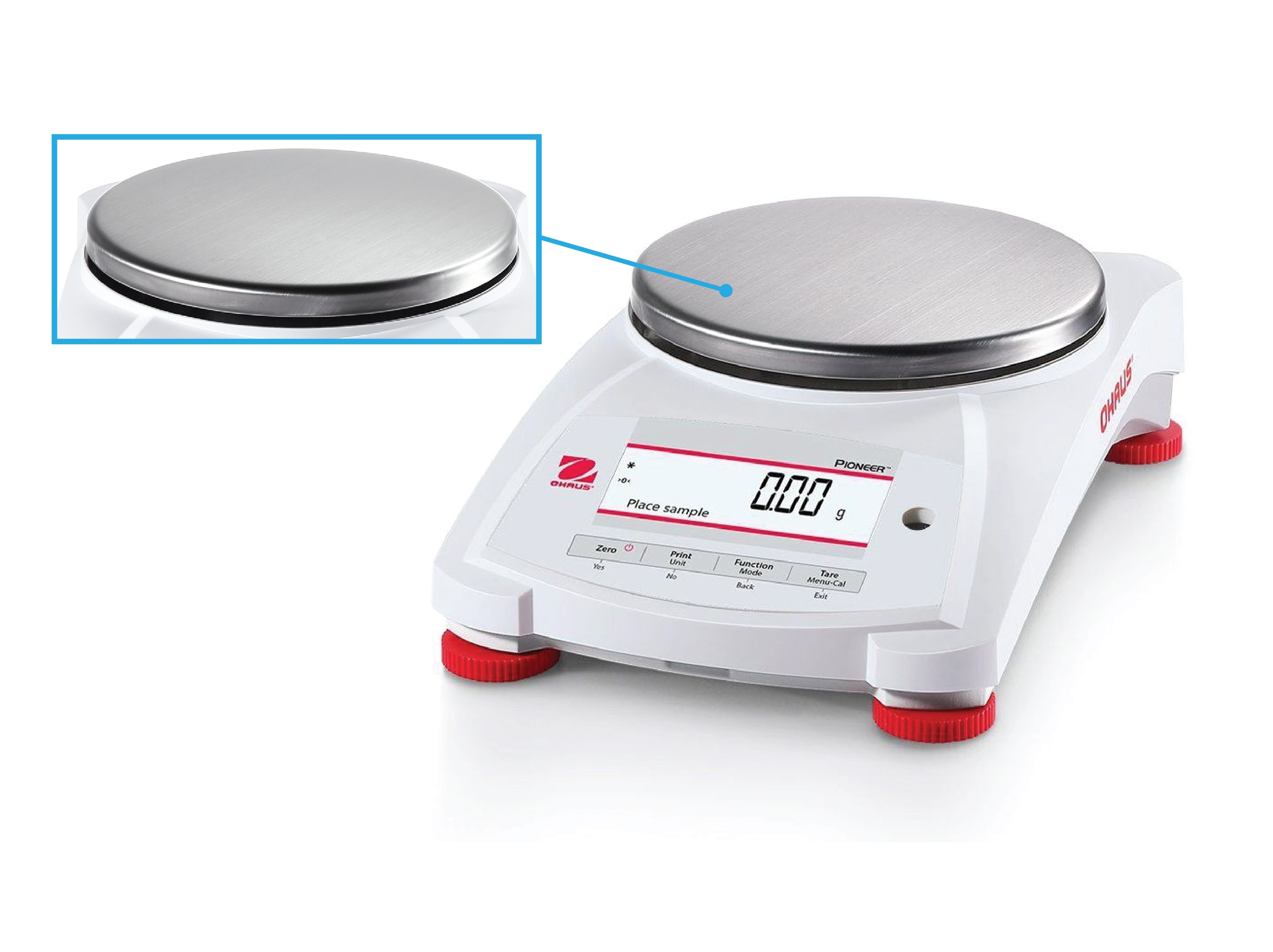 đĩa cân PX2202E Ohaus