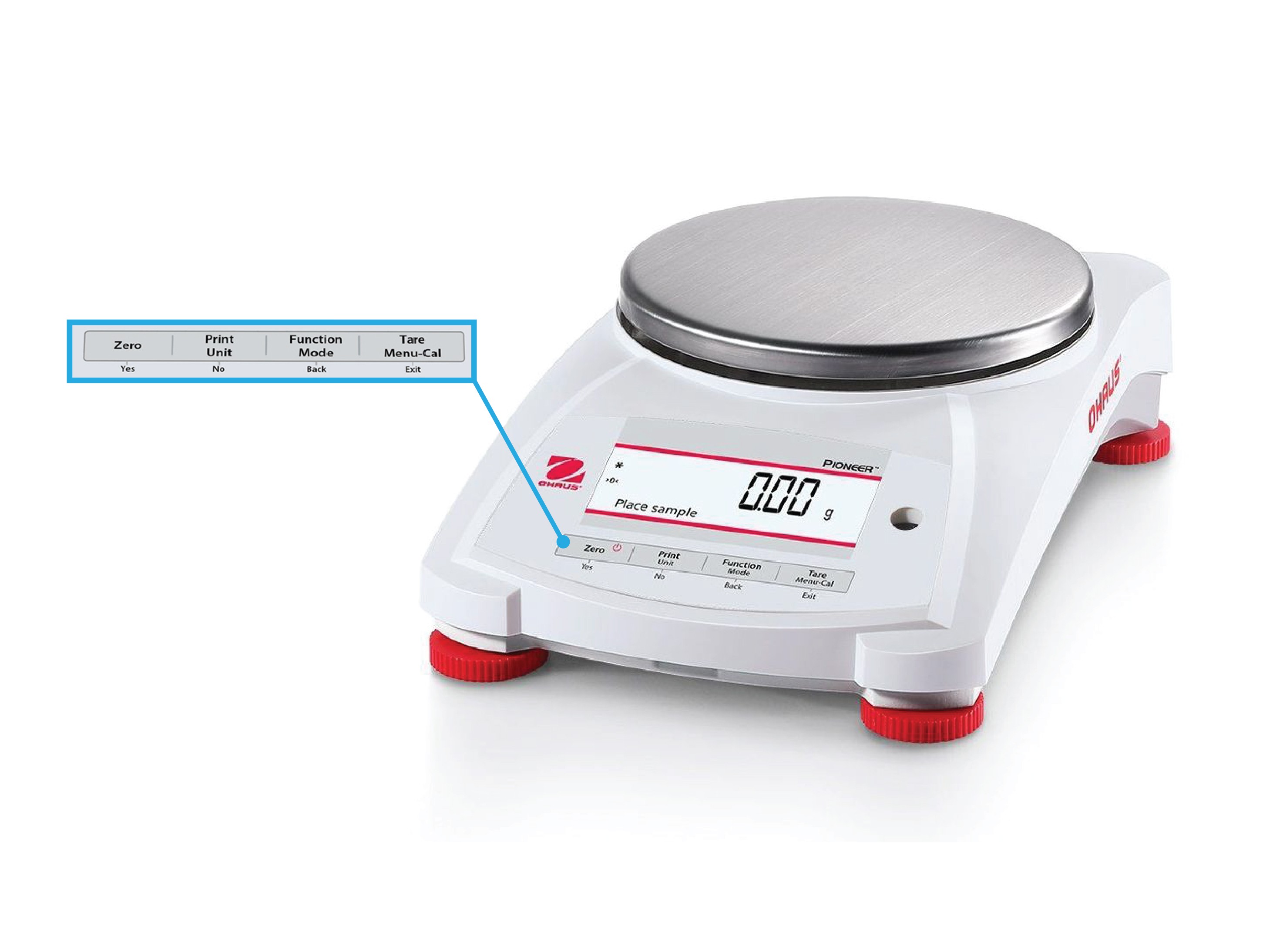 nút điều khiển PX2202E Ohaus